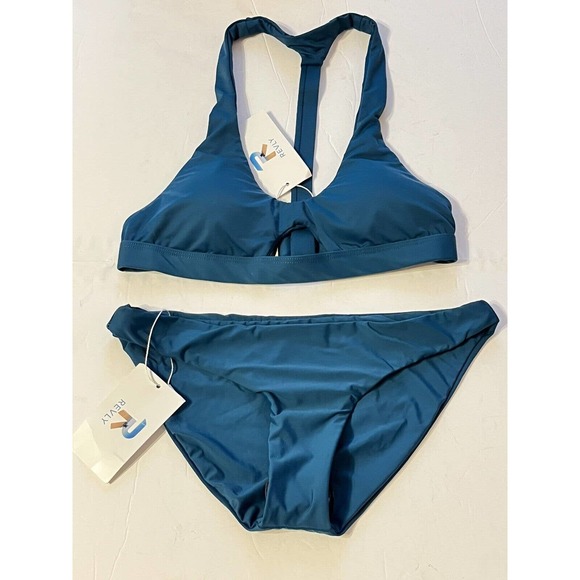 Revly Swim Nwt Revly Sport S Alex Hybrid Bikini Swim Set Bathing